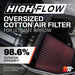 69-2544TP K&N Performance Air Intake System, Chrysler 300/Dodge Charger/Challenger 3.6l V6, '11-23