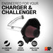 69-2544TP K&N Performance Air Intake System, Chrysler 300/Dodge Charger/Challenger 3.6l V6, '11-23