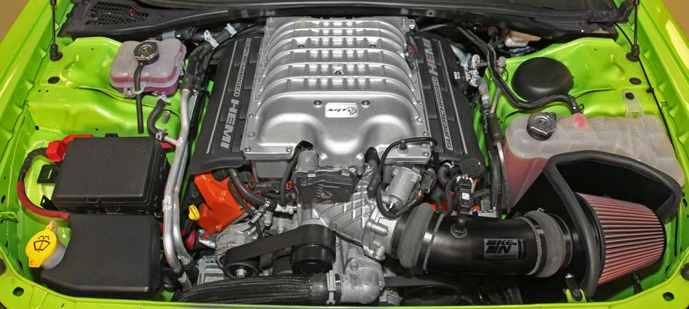69-2550TTK K&N Performance Air Intake System, 2015 - 2016 Dodge Challenger/ Charger