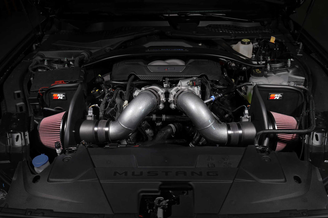 69-3541TC K&N Performance Air Intake System, 2024 - 2025 Ford Mustang 5.0L V8
