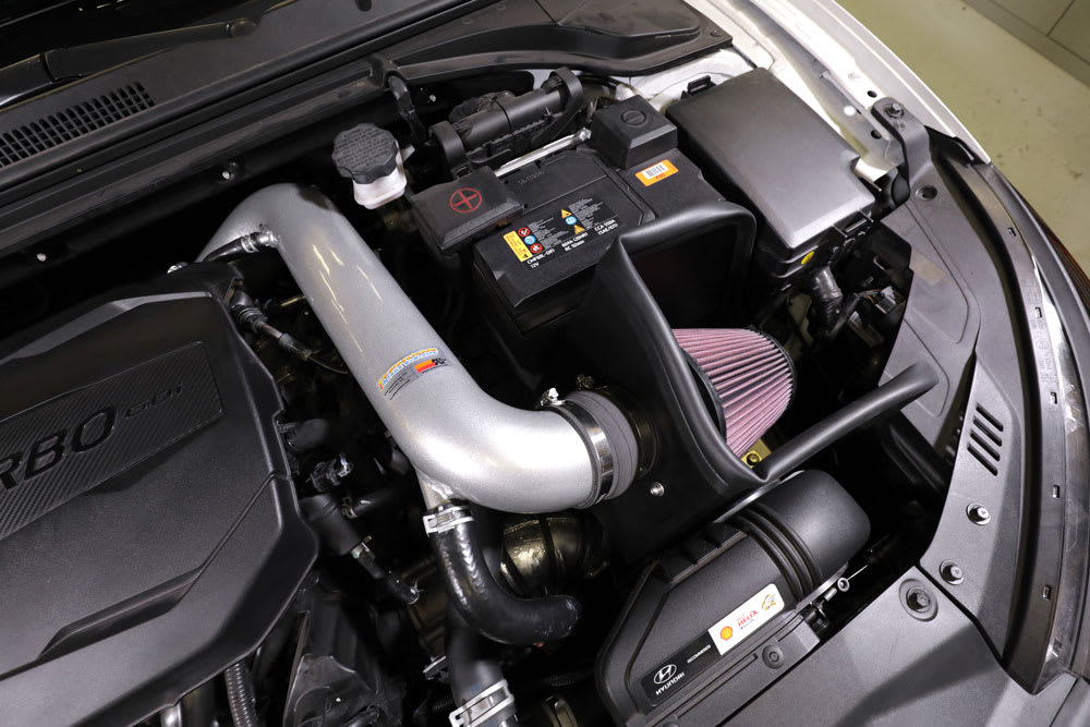69-5323TS K&N Performance Air Intake System, 2019 - 2021 Hyundai Veloster 1.6L L4