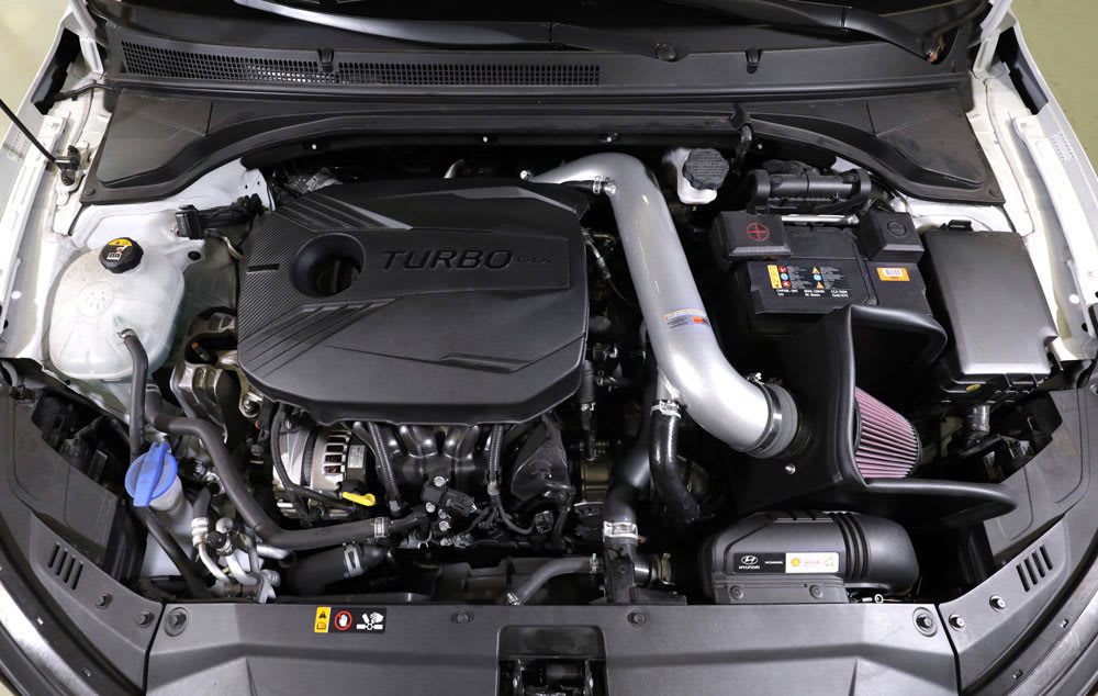 69-5323TS K&N Performance Air Intake System, 2019 - 2021 Hyundai Veloster 1.6L L4