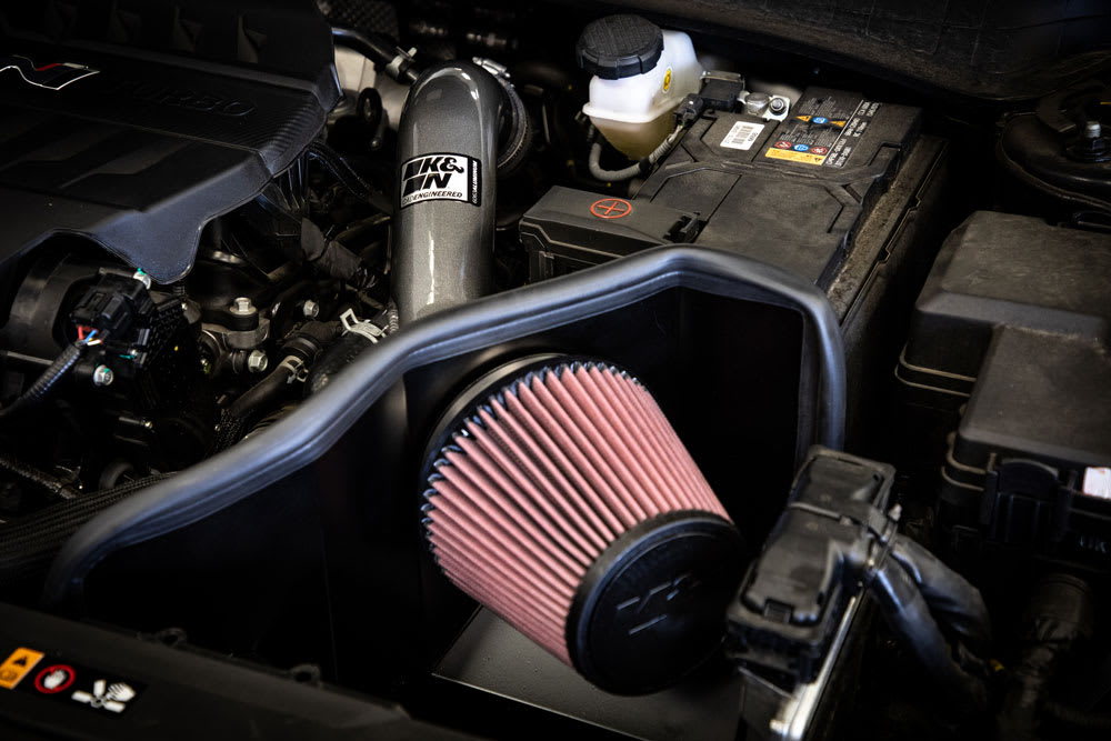 69-5329TC K&N Performance Air Intake System, 2022 - 2025 Hyundai Elantra N 2.0L L4
