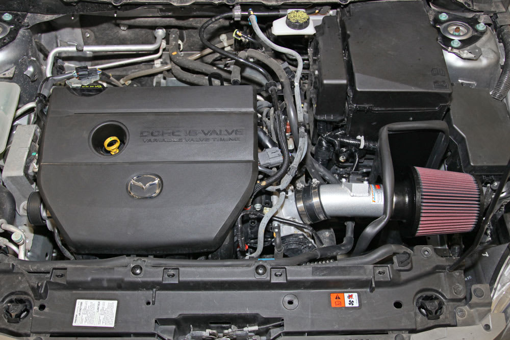 69-6031TS K&N Performance Air Intake System, 2011 - 2013 Mazda 3 2.0L L4