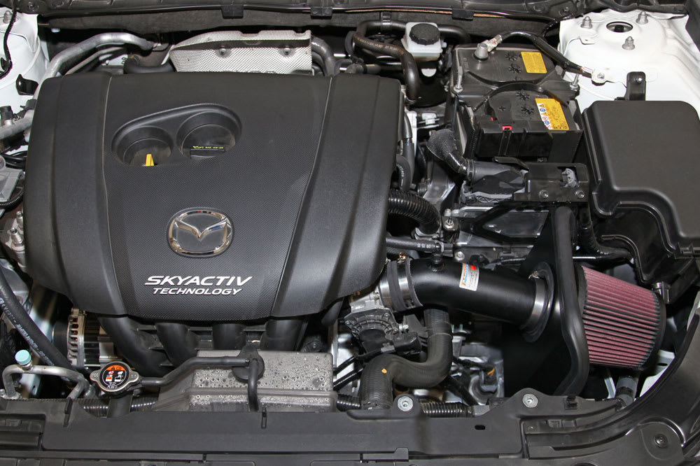 69-6033TTK K&N Performance Air Intake System, 2014 - 2018 Mazda 3 2.0L L4