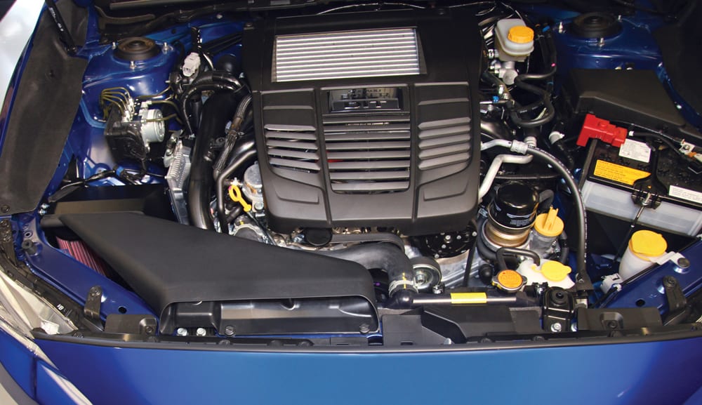 69-8006TTK K&N Performance Air Intake System, 2015 - 2017 Subaru WRX 2.0L H4