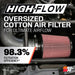 69-8624TC K&N Performance Air Intake System - SUBARU BRZ H4-2.4L