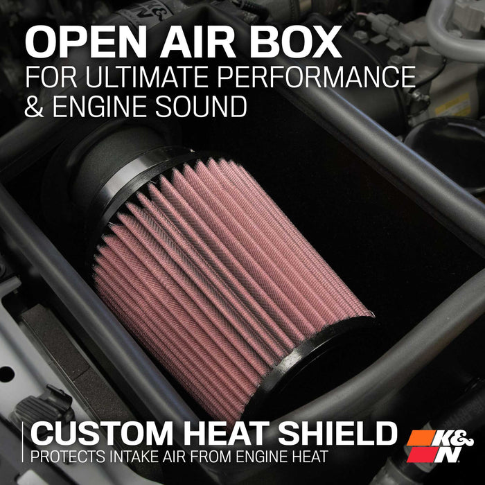 69-8624TC K&N Performance Air Intake System - SUBARU BRZ H4-2.4L