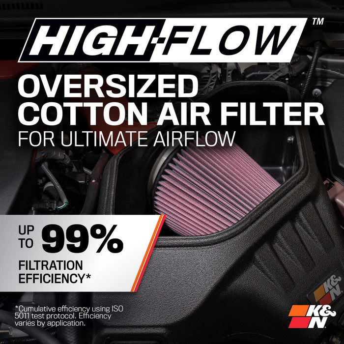 69-8625TWR K&N Performance Air Intake System, 2023 - 2025 Toyota GR Corolla 1.6L