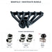 6Boost manifold and black wastegate choices: Turbosmart 50mm or 2 x Turbosmart 40mm or Pulsar 50mm. Select one dropdown option.