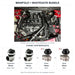 6Boost manifold and black wastegate choices: Turbosmart 50mm or Turbosmart 45mm or Pulsar 50mm or Pulsar 45mm. Select one dropdown option.