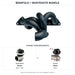 6Boost manifold and black wastegate choices: Turbosmart 50mm or Pulsar 50mm. Select one dropdown option.