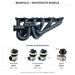 6Boost manifold and black wastegate choices: Turbosmart 50mm or 2 x Turbosmart 40mm or Pulsar 50mm. Select one dropdown option.