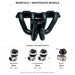 6Boost manifold and black wastegate choices: Turbosmart 45mm or 2 x Turbosmart 40mm or Pulsar 45mm. Select one dropdown option.