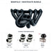 6Boost manifold and black wastegate choices: Turbosmart 50mm or 2 x Turbosmart 40mm or Pulsar 50mm. Select one dropdown option.