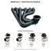 6Boost manifold and black wastegate choices: Turbosmart 50mm or Turbosmart 60mm or Pulsar 50mm or Pulsar 60mm. Select one dropdown option.