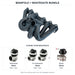 6Boost manifold and black wastegate choices: Turbosmart 50mm or 2 x Turbosmart 40mm or Pulsar 50mm. Select one dropdown option.