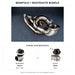 6Boost manifold and black wastegate choices: Turbosmart 50mm or Pulsar 50mm. Select one dropdown option.