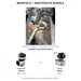 6Boost manifold and black wastegate choices: Turbosmart 50mm or Pulsar 50mm. Select one dropdown option.