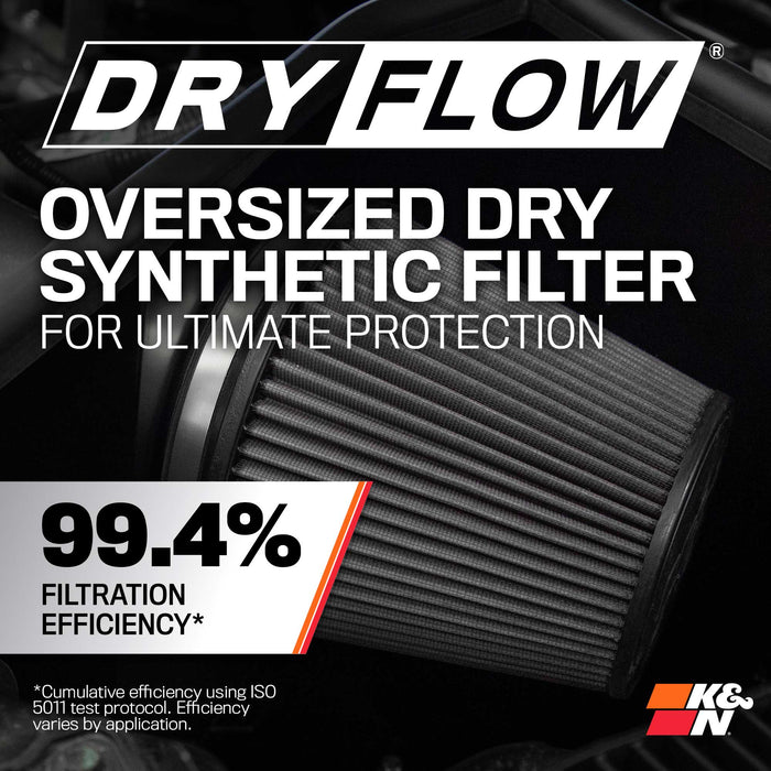 71-1542 K&N Performance Air Intake System, Chrysler 300C, Dodge Charger/Challenger 5.7/6.1l V8, '05-23