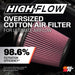 77-1572KS K&N Performance Air Intake System, 2016 - 2026 Dodge Durango 3.6L/ Jeep Grand Cherokee WK 3.6L