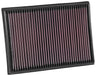 33-2438 K&N Replacement Air Filter, 2010 - 2024 Toyota FJ Cruiser/ Land Cruiser/ 4Runner/ Prado/ Lexus GX460