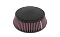 RU-4480 K&N Universal Clamp-On Air Filter - 4-1/16" FLG, 6-7/8"B, 5-7/8"T, 2-3/16"H, W/SMOG PORT