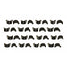 Square Groove 10 Deg -.050" Machined Locks - Set of 16 pairs