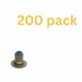 LS Blue Viton Top Hat Valve Stem Seal - Exhaust - Bulk pack...