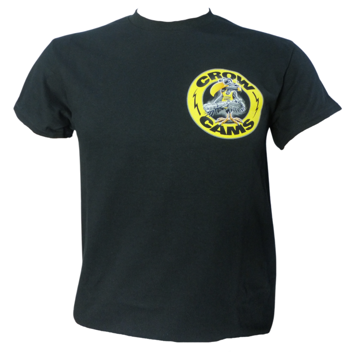 Crow Cams Yellow Circle T-Shirt
