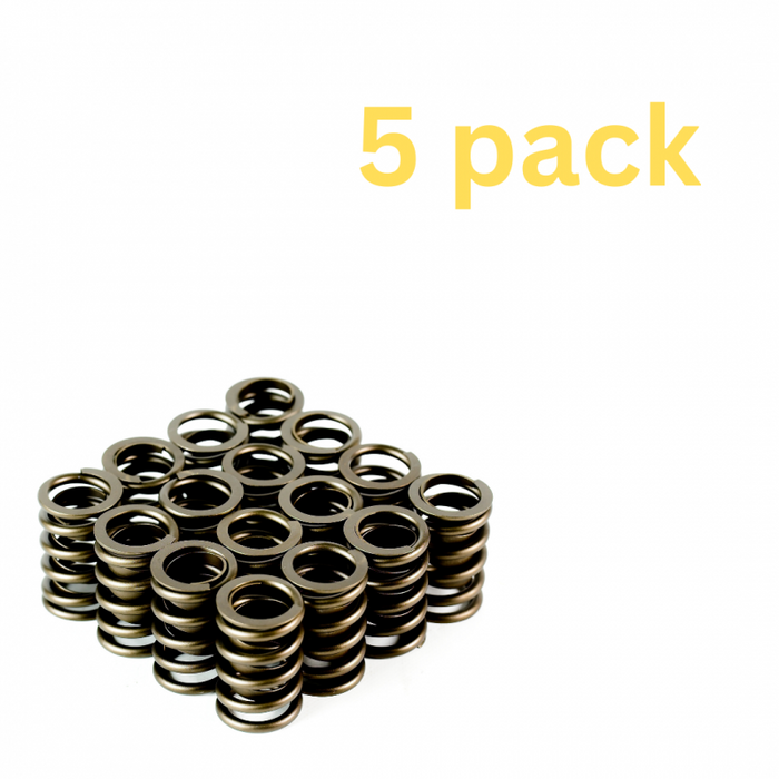Single Valve Spring w/ Damper - Bulk pack of 5 sets