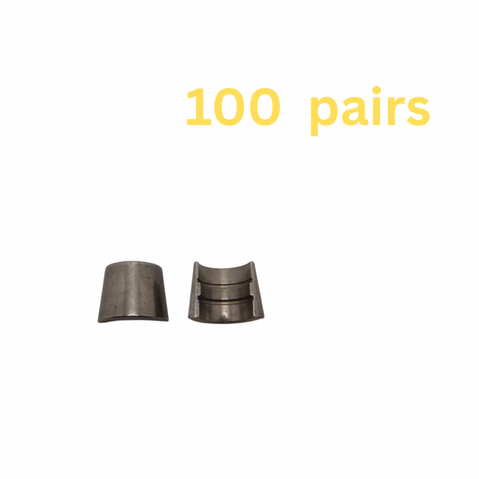 Square Groove 7deg Hardened Lock - 100 pairs