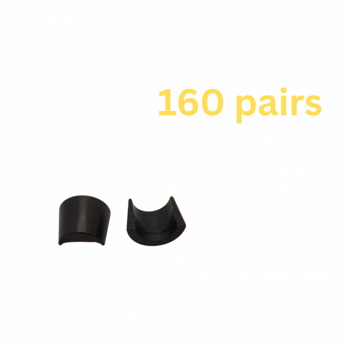 Single Grv +0.050" Height Machined Locks - Bulk pack of 160
