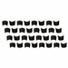 Square Groove +.050" Machined Valve Locks - Set of 16 pairs