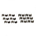 Hardened Locks to suit Chrysler Slant 6 - Set of 12 pairs