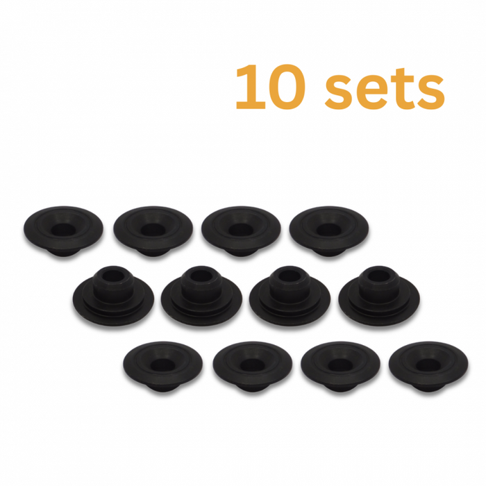 Ford AU 6cyl Chrome moly retainers - Bulk pack of 10 sets
