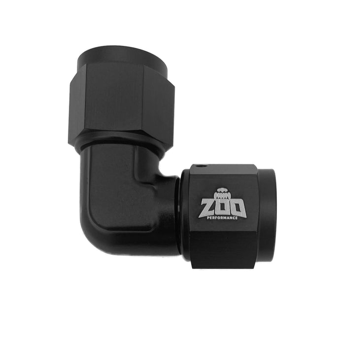 Zoo Performance - FEMALE FLARE SWIVEL ADAPTOR - 90 DEG