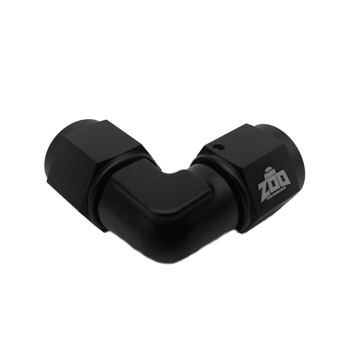 Zoo Performance - FEMALE FLARE SWIVEL ADAPTOR - 90 DEG