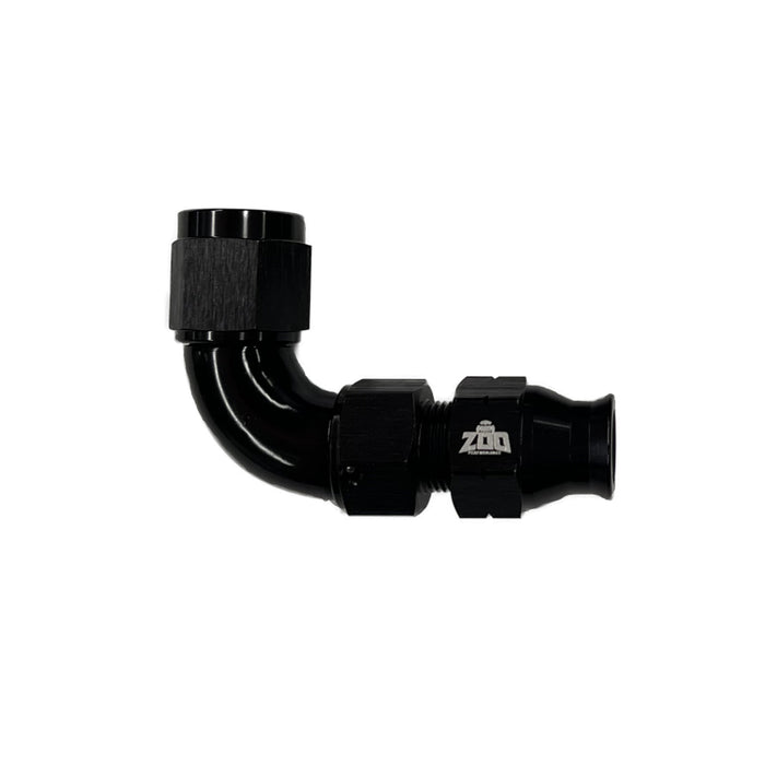 Zoo Performance - 600 Series Hardline 90 Deg Female AN Hose Fitting