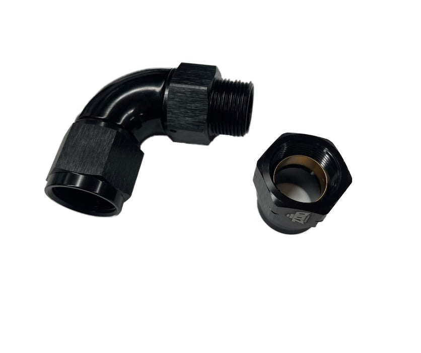 Zoo Performance - 600 Series Hardline 90 Deg Female AN Hose Fitting