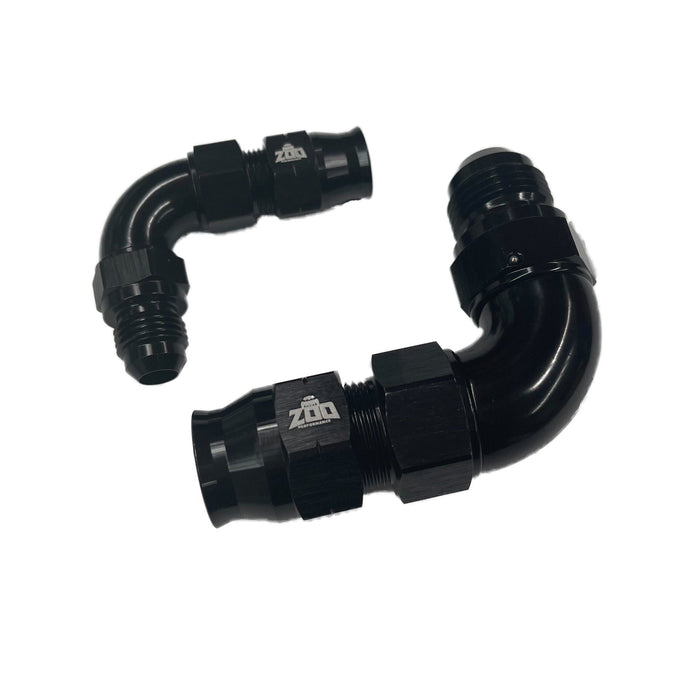 Zoo Performance - 600 Series Hardline 90 Deg Male AN Hose Fitting