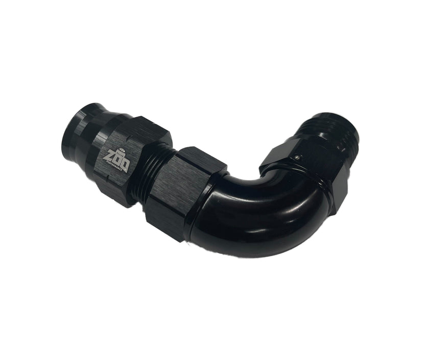 Zoo Performance - 600 Series Hardline 90 Deg Male AN Hose Fitting