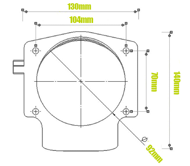 Zoo Performance - LS CABLE THROTTLE BODIES (92mm, 102mm)
