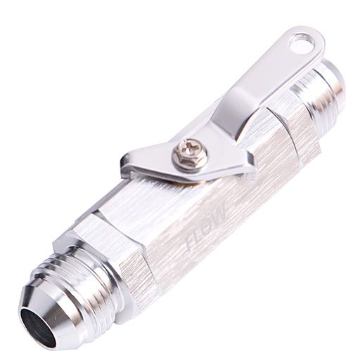 SHUT OFF VALVE -12AN SILVER - AF1000-12S