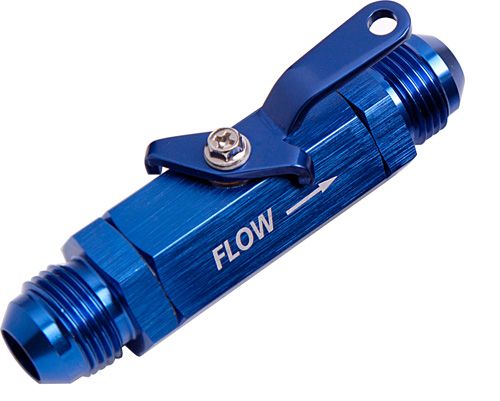 SHUT OFF VALVE -12AN BLUE - AF1000-12