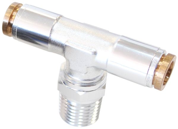 1/8" NPT TEE TO 2 X 3/16" 120 - AF124-02S
