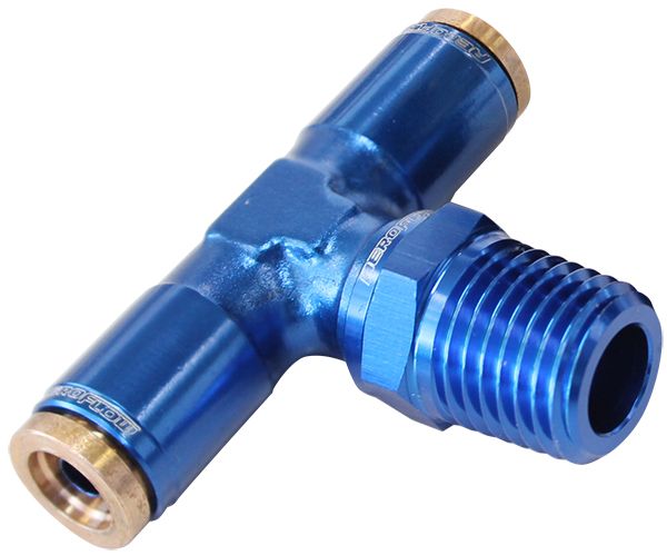 1/4" NPT TEE TO 2 X 1/4" 120 - AF124-04
