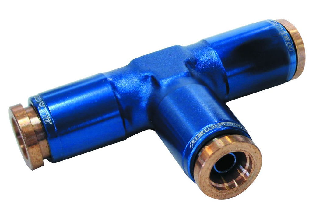 1/4" NPT TEE 120 SERIES NYLON - AF125-04
