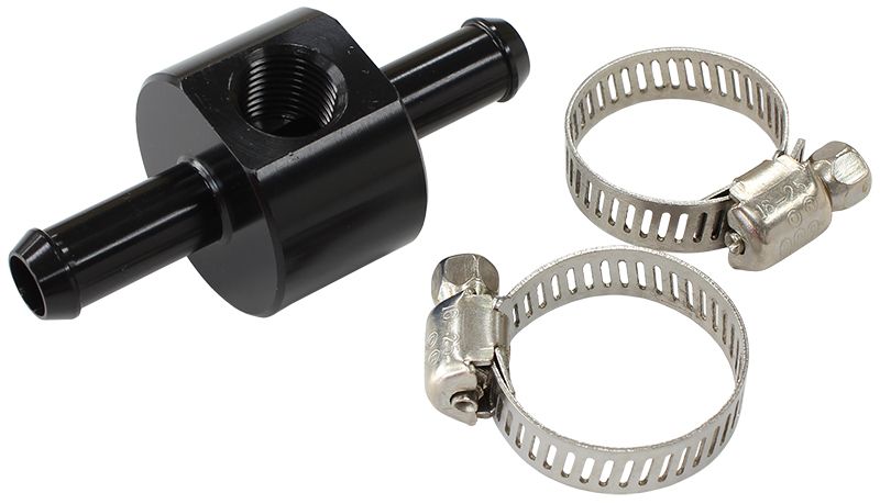 INLINE PRESSURE GAUGE ADAPTER - AF138-06BLK