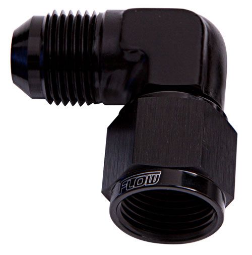 90 DEG FEMALE - MALE -12AN - AF143-12BLK